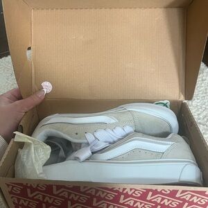 Vans Kids Sneakers - White and Tan